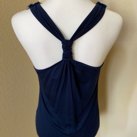 West Kei Navy Tank Top - Picture 4 of 5